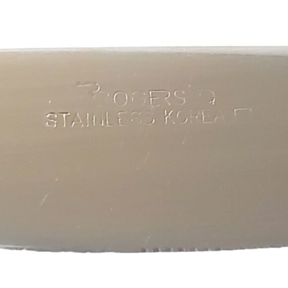 WM A Rogers Rose Dinner Knife - Picture 4 of 7